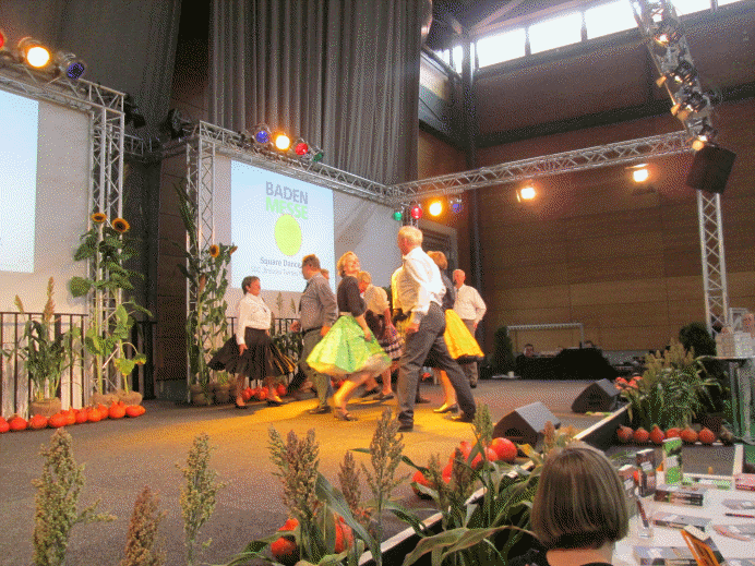 Vorfhrung auf der Badenmesse 2015 in Freiburg