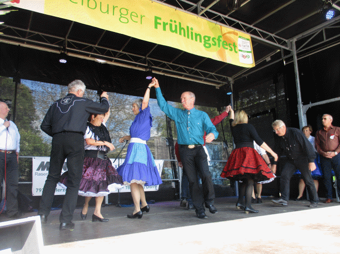 Vorfhrung auf dem 2. Freiburger Frhlingsfest