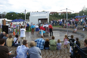 Vorführung auf dem Seefest in Freiburg Vorführung auf dem Seefest in Freiburg