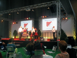 Vorführung auf der Baden Messe in Freiburg Vorführung auf der Baden Messe in Freiburg