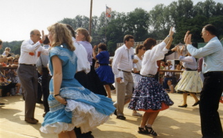 Vorführung beim Western-Tag in Freiburg 1993 Vorführung beim Western-Tag in Freiburg 1993